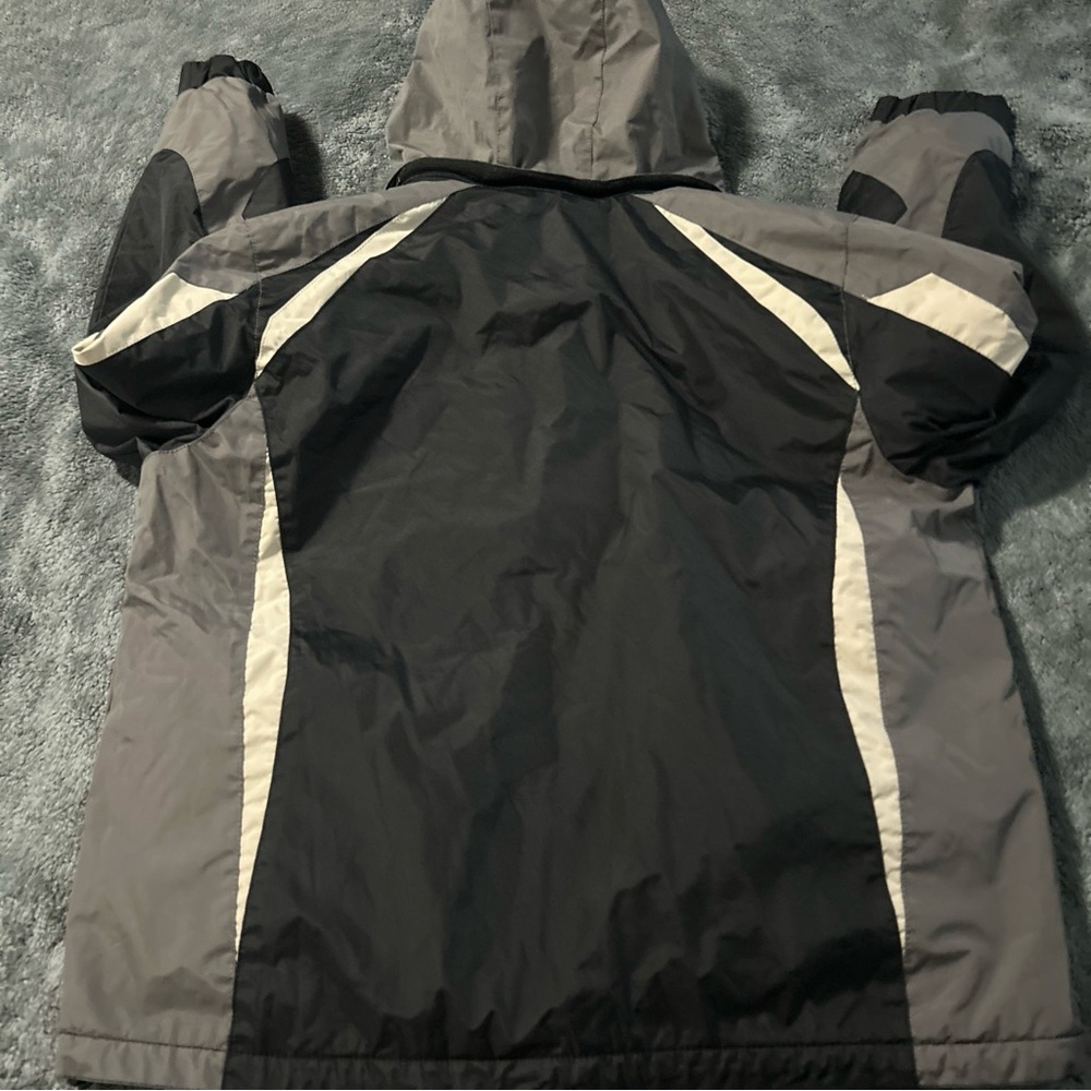Chaps Black And Gray Performance Jacket Weather-R… - image 5